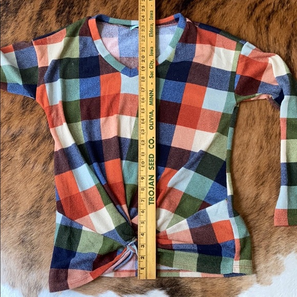 P.S. Kate Shirt Long Sleeve tucked front - Picture 4 of 5